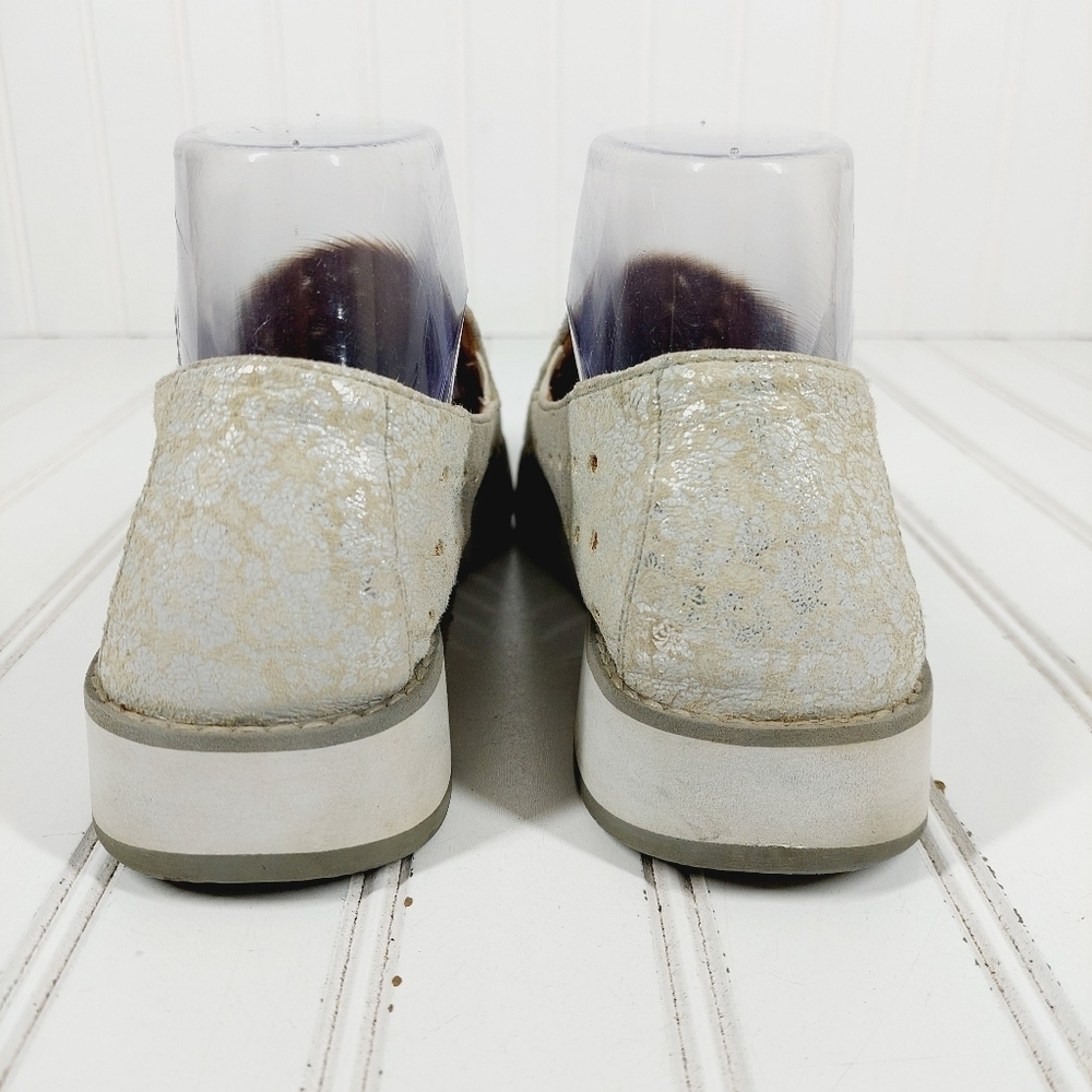 Johnston & Murphy Gray Laser Cut Leather Elastic Gore Loafers Sneakers E966 - Picture 6 of 14
